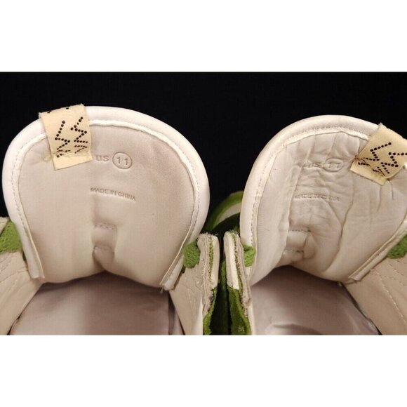 Visvim Roland Low-Top Sneakers 11 Mens Joggers Rare Green - Picture 8 of 13